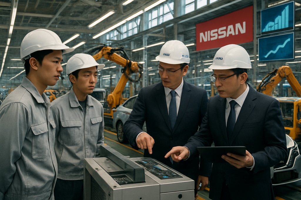 découvrez comment foxconn, leader mondial de la technologie, s'implique pour sauver une usine nippone de nissan. analyse des enjeux économiques et stratégiques derrière cette intervention qui pourrait transformer l'avenir de l'industrie automobile au japon.