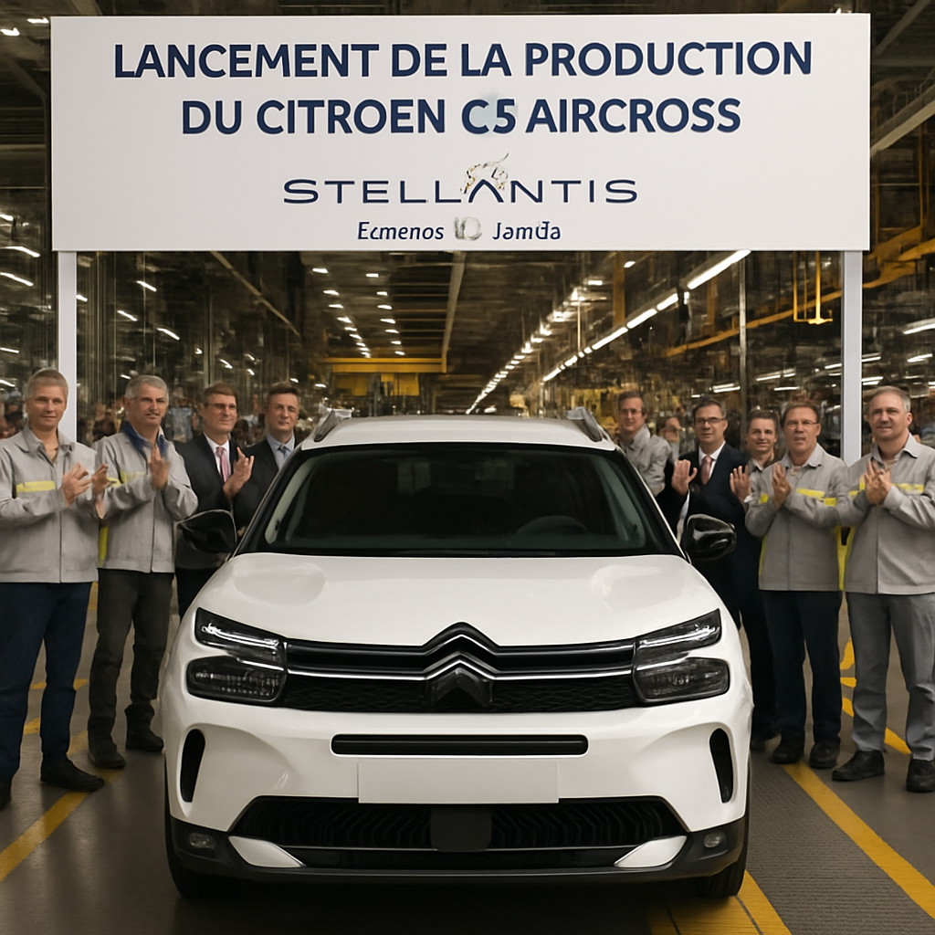 découvrez le lancement tant attendu de la production du citroën c5 aircross à l'usine stellantis de rennes-la janais, un événement marquant pour l'industrie automobile française qui souligne l'engagement de citroën envers l'innovation et la qualité.