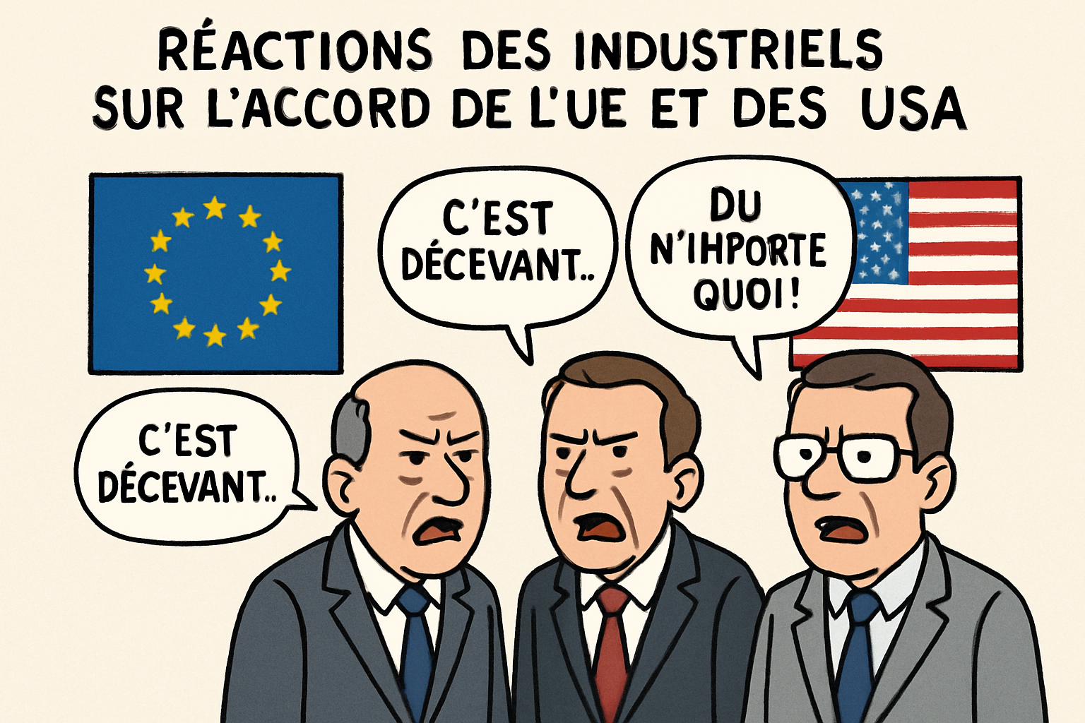 découvrez comment l'union européenne a réussi à atteindre un compromis avec les états-unis sur les droits de douane, favorisant ainsi des relations commerciales plus équilibrées et bénéfiques pour les deux parties.
