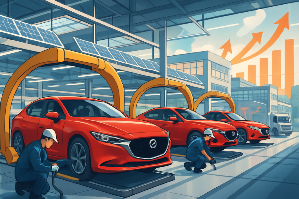 découvrez comment mazda élargit son réseau de distribution et prévoit une augmentation significative de ses volumes de production, renforçant ainsi sa présence sur le marché automobile. suivez les dernières actualités sur l'expansion stratégique et les innovations de la marque.
