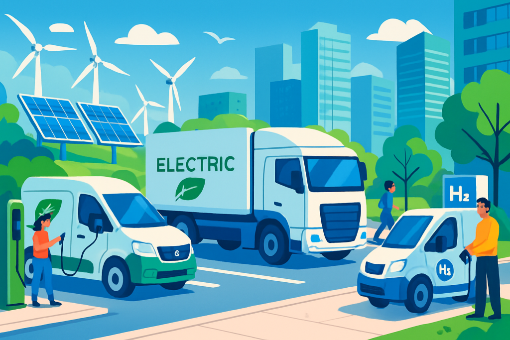 découvrez les enjeux actuels des véhicules utilitaires face aux objectifs co2, ainsi que les perspectives prometteuses de l'électrification et de l'hydrogène pour un avenir plus durable.