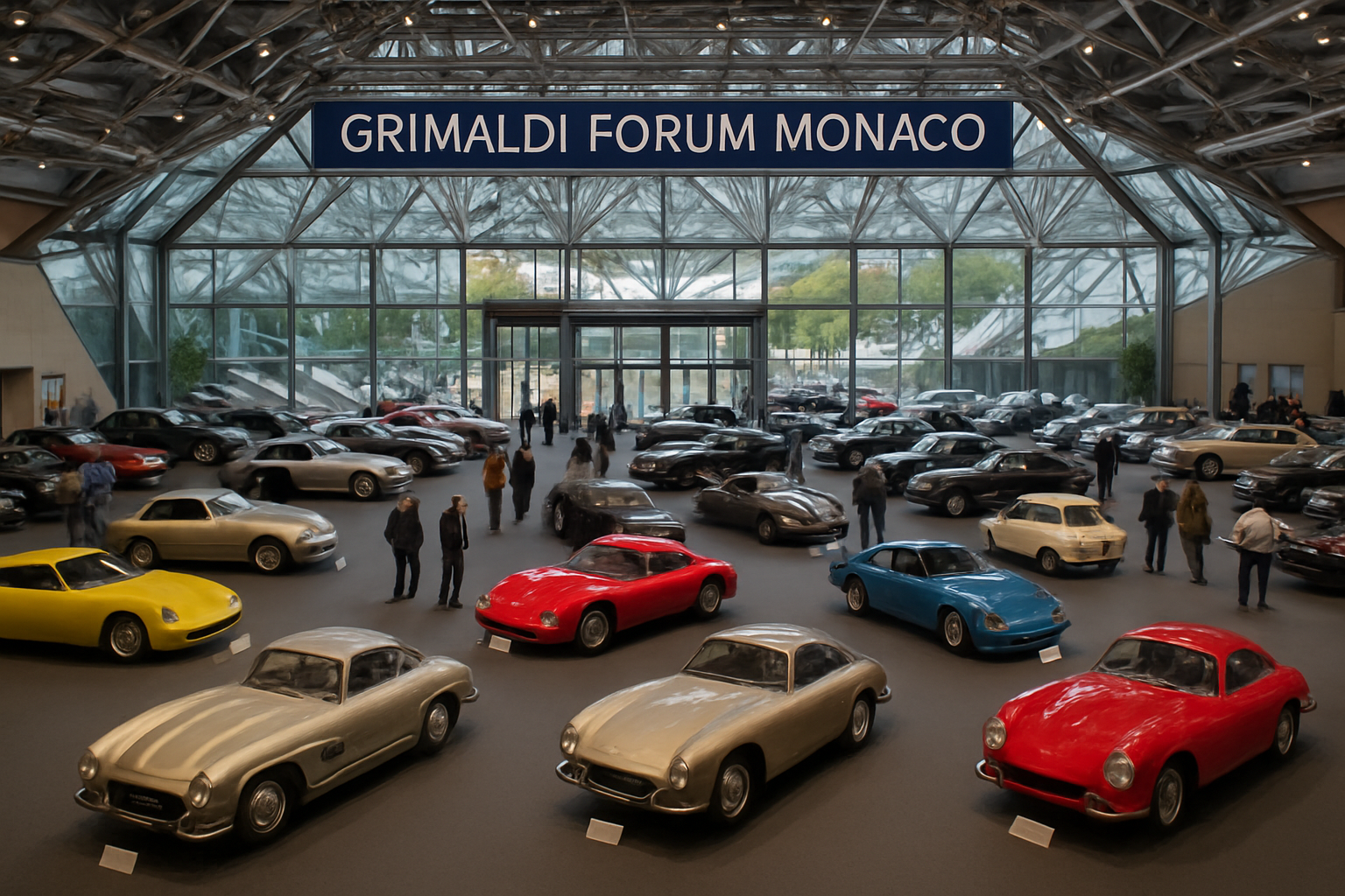 découvrez 130 ans de passion automobile à monaco, des somptueuses rolls des mariages princiers aux bolides de leclerc, exposés au grimaldi forum.