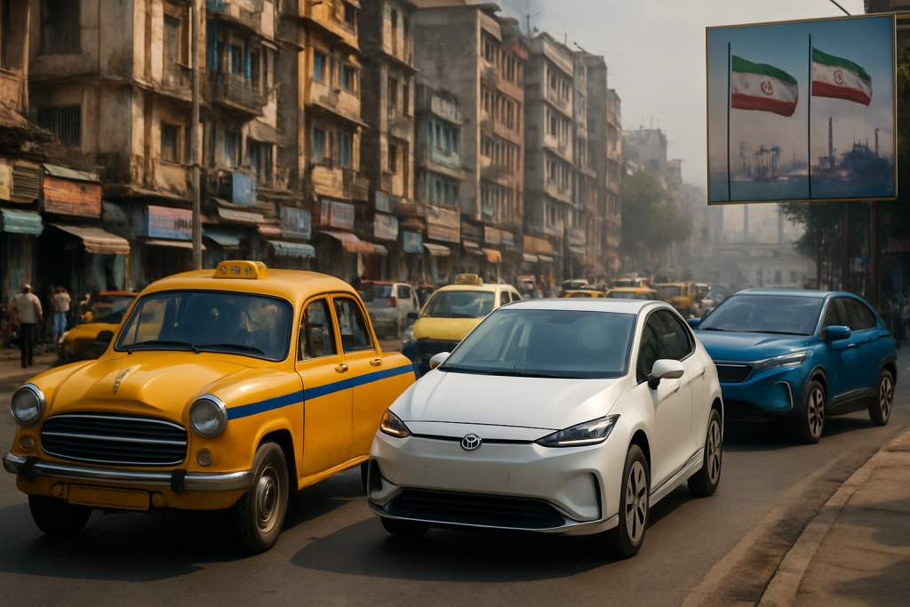 découvrez comment l'industrie automobile indienne, en pleine croissance, fait face aux défis posés par la montée des véhicules électriques et les tensions géopolitiques en iran, impactant son développement et ses perspectives.