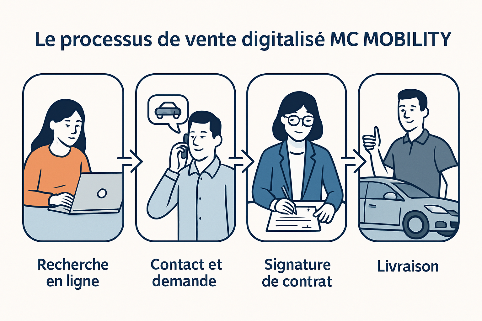 découvrez comment mc mobility révolutionne la vente de véhicules d'occasion b2b grâce à la digitalisation, simplifiant les transactions et optimisant l'efficacité du marché automobile professionnel.