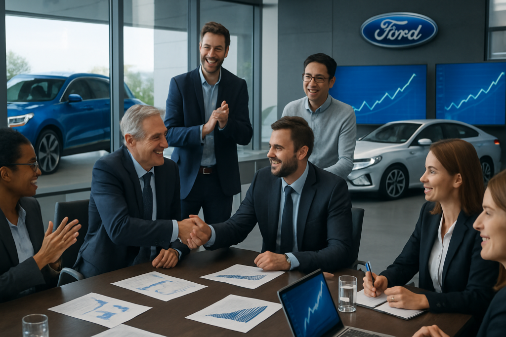 ford revoit à la hausse ses projections annuelles après un trimestre dépassant les attentes, témoignant d'une performance solide et prometteuse pour l'avenir.