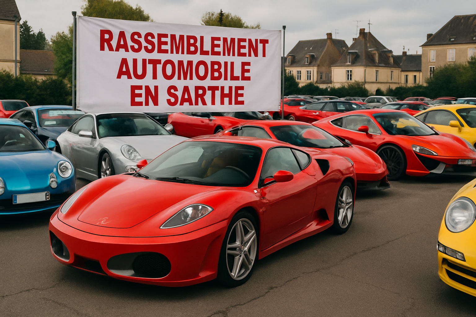 ce week-end dans la sarthe, deux rassemblements automobiles illégaux seront étroitement surveillés par les autorités pour assurer la sécurité et prévenir les troubles.