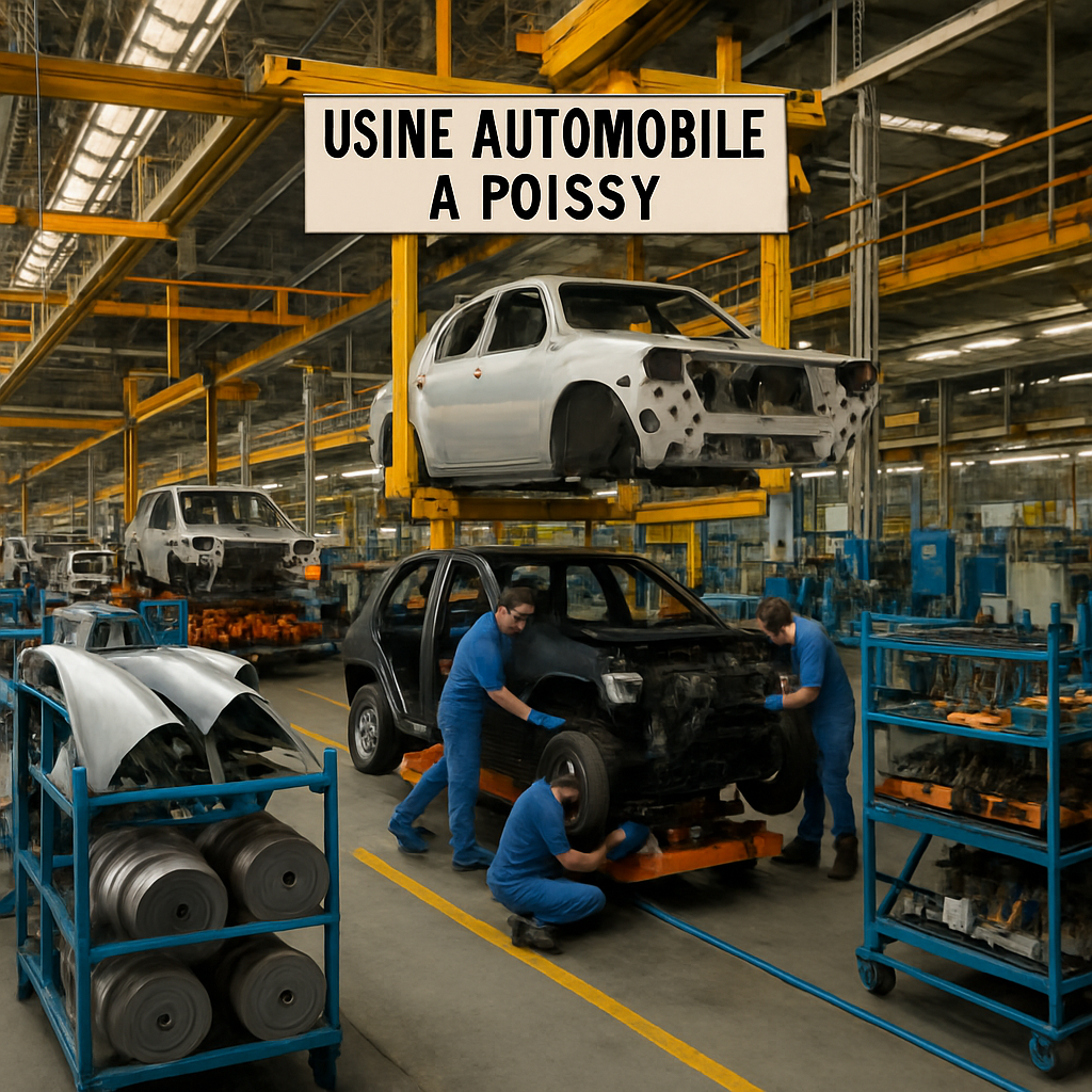 stellantis arrête la production de voitures neuves à poissy, soulevant des questions sur l'avenir des pièces détachées et l'impact sur l'économie locale. analyse des conséquences et perspectives.