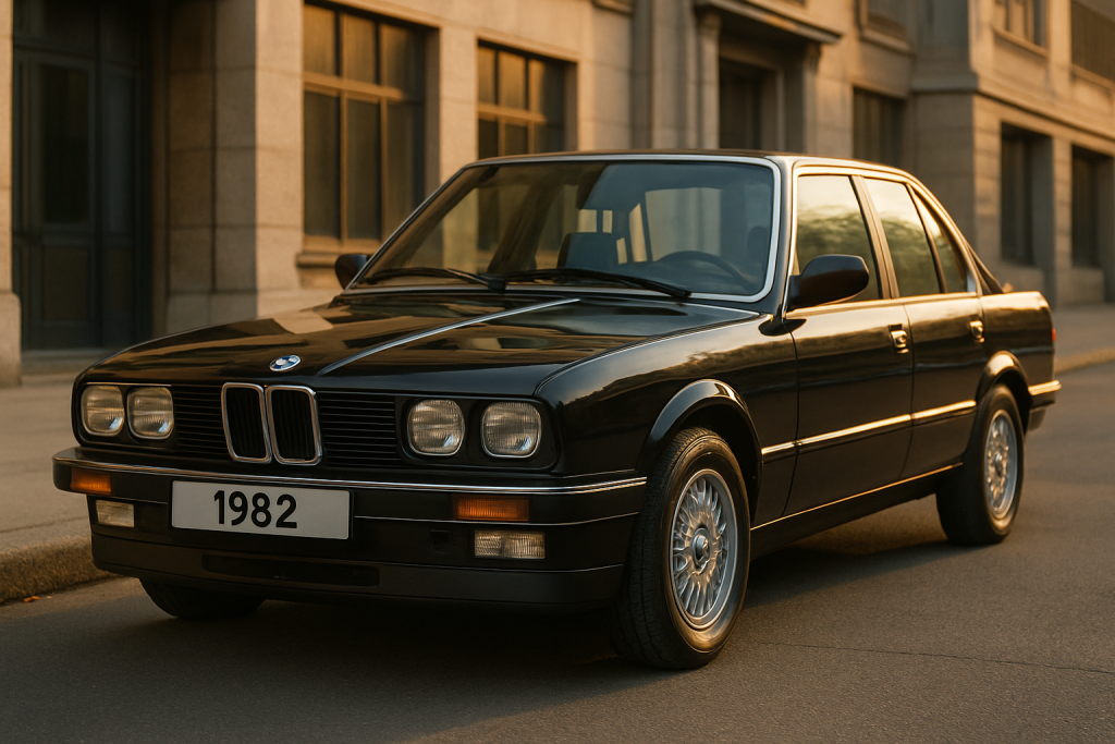 découvrez la bmw série 3 e30 de 1982, une berline révolutionnaire qui a redéfini l'excellence mondiale en automobile, alliant design emblématique et performance remarquable.
