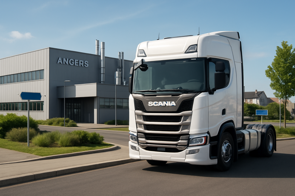 scania prévoit d'investir plus de 100 millions d'euros à angers pour renforcer sa présence dans le secteur automobile et développer ses activités industrielles.