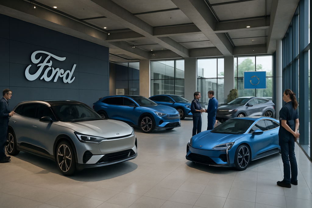 découvrez comment ford se prépare à révolutionner le marché européen avec le lancement de sept nouveaux modèles innovants alliant technologie avancée et design moderne.