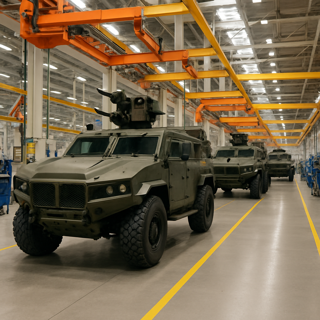découvrez comment l'automobile transforme le secteur de la défense, avec des innovations technologiques et une montée en puissance stratégique.
