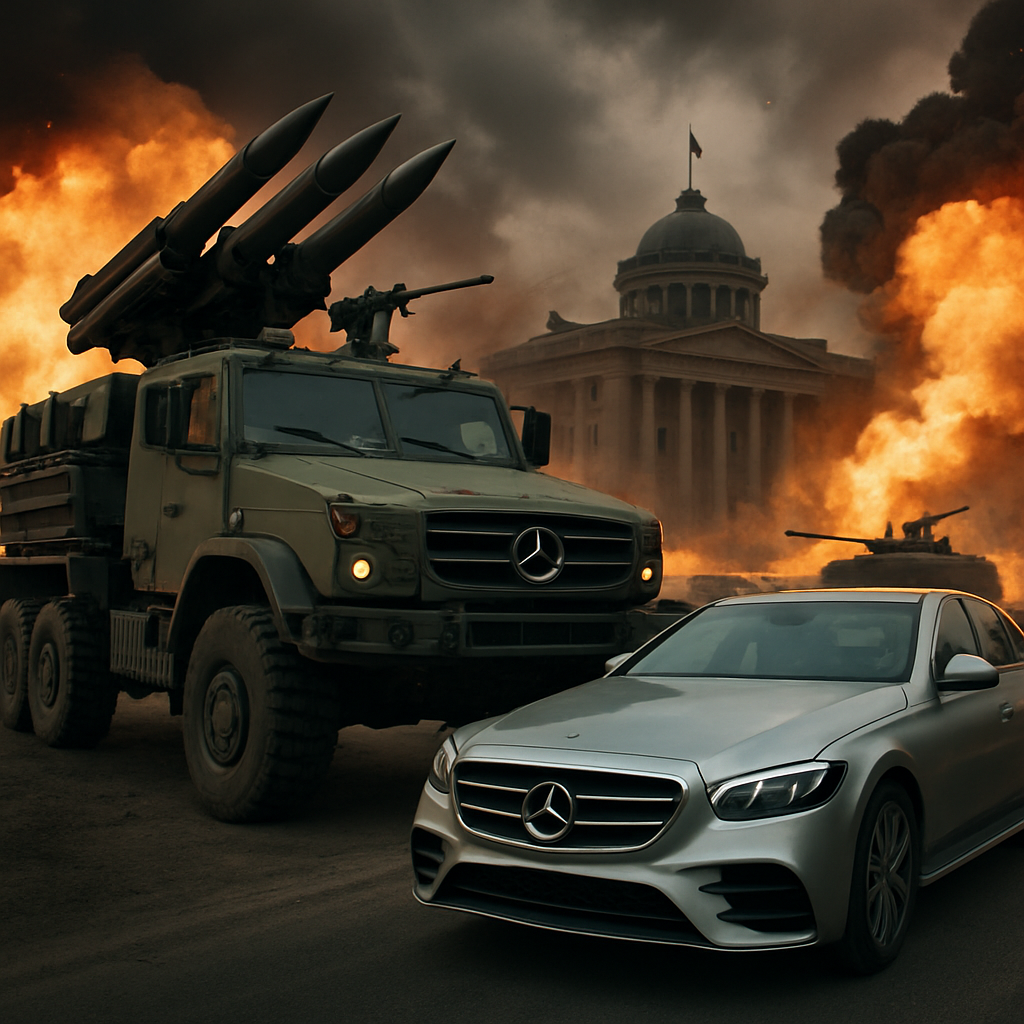 découvrez les révélations du pdg de mercedes-benz sur une possible entrée du constructeur automobile dans l'industrie de l'armement, une stratégie inattendue qui pourrait transformer l'avenir de la marque.