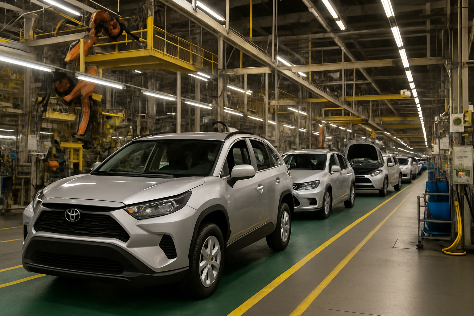 toyota annonce une baisse de son bénéfice net annuel et adopte une approche prudente face à l'incertitude liée à la crise au moyen-orient, soulignant les défis à venir pour le constructeur automobile.